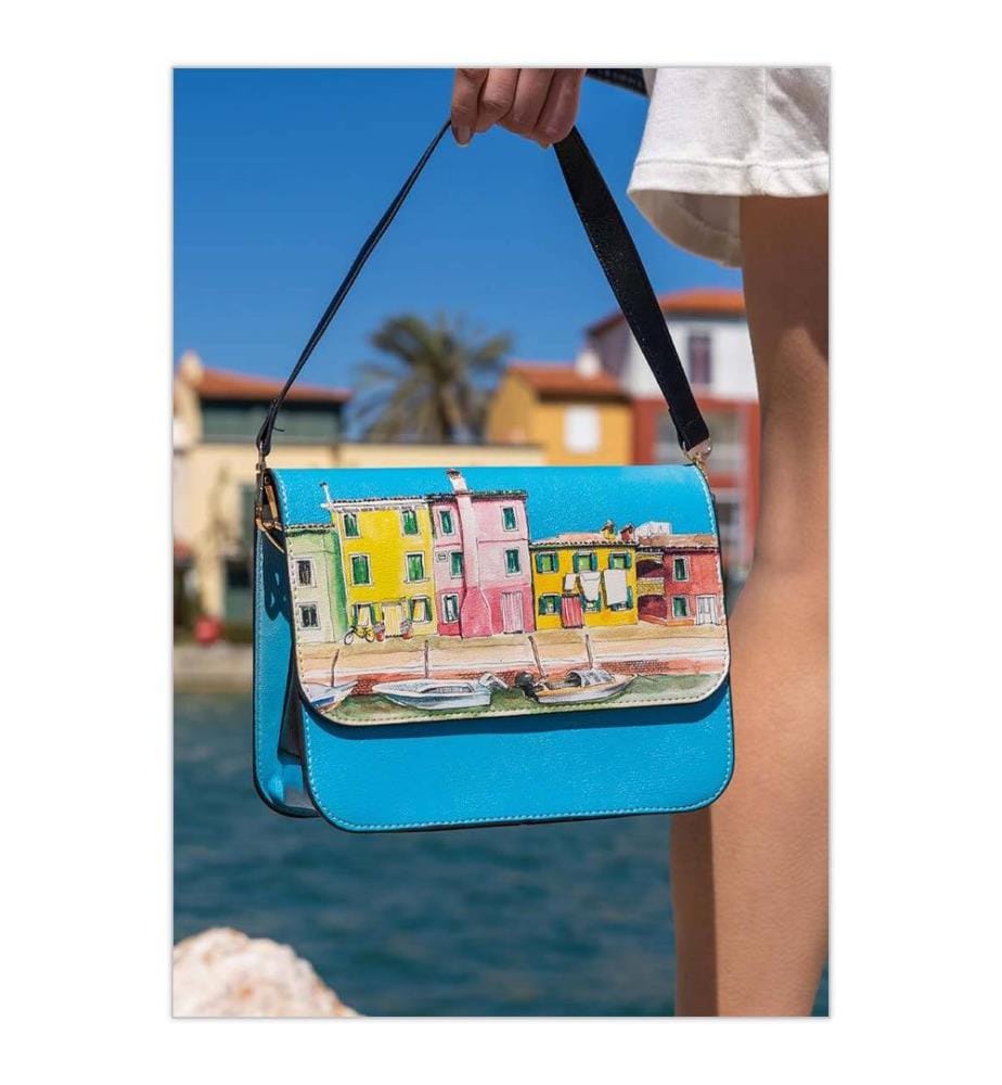 Sac à Main L'île de Burano - Multicolore