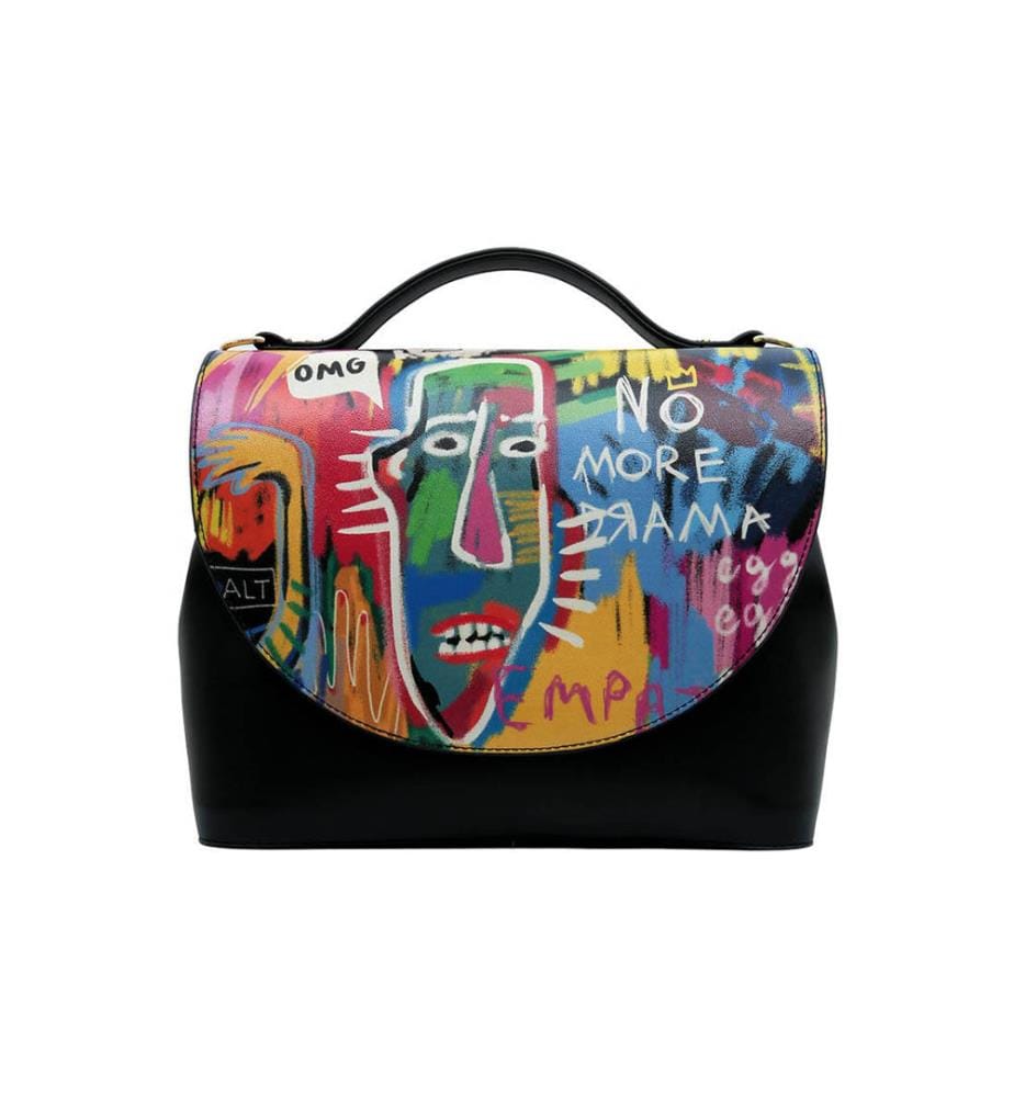 Sac à Main No More Drama Motif - Multicolore