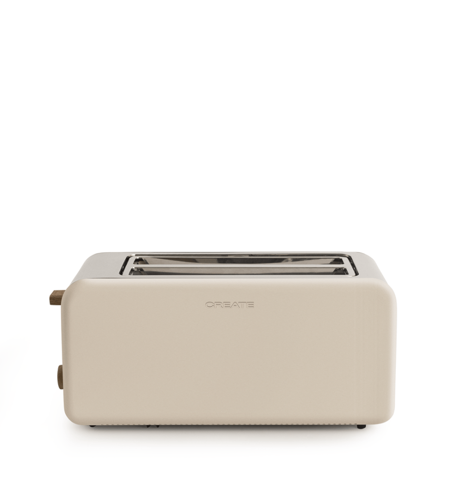 Grille-Pain Toast Rétro - XL - Sable