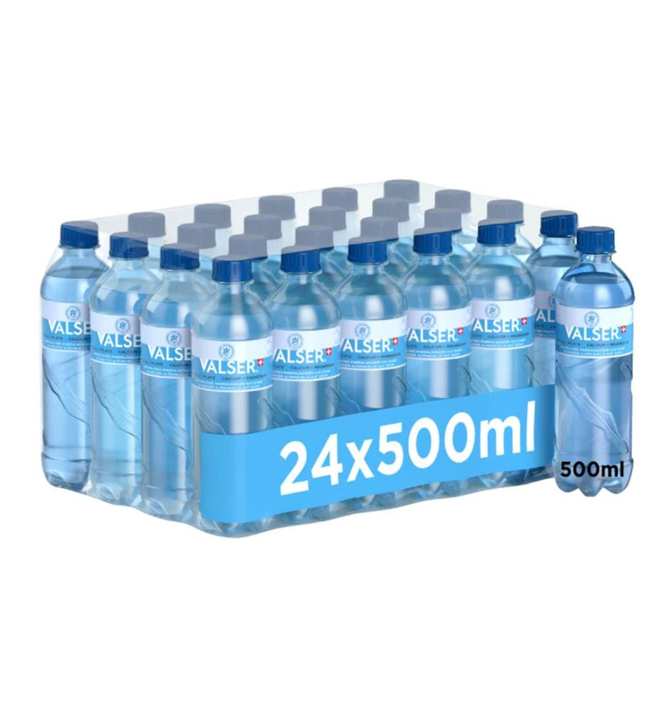 24x Valser Still Calcium Magnesium, Pet - 500 ml