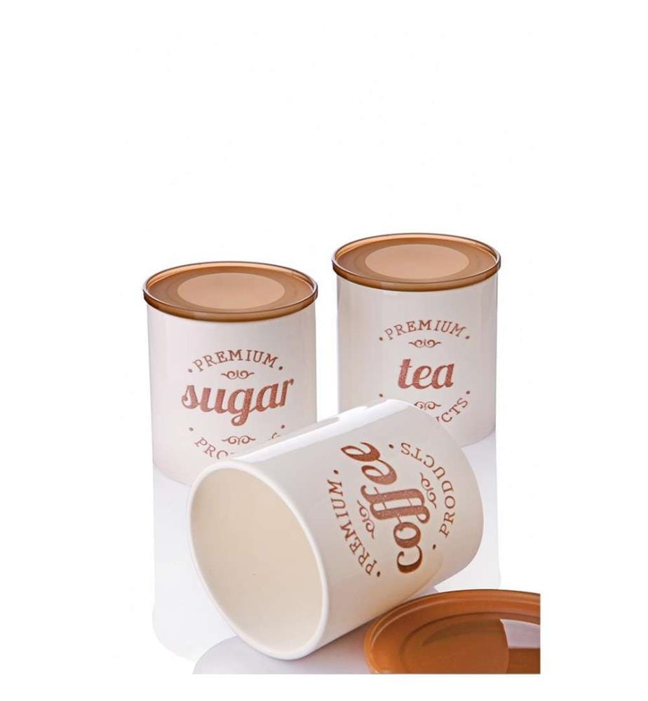 Boîte de Rangement (3 Pièces) - Blanc