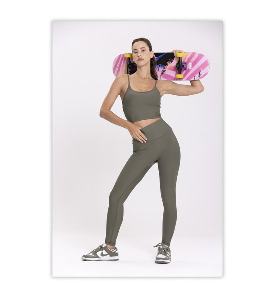 Legging Lotus - Vert
