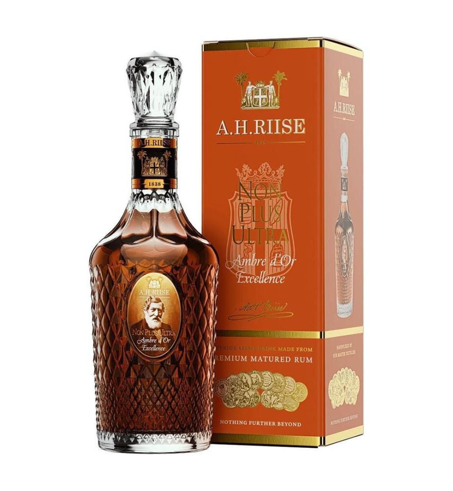 A.H. Riise Non Plus Ultra Ambre d'Or Excellence Rum - 70 cl