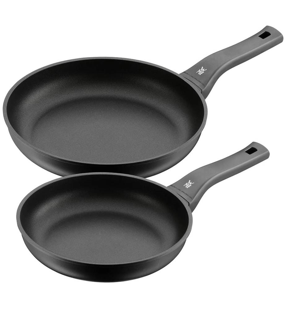 Lot de 2 Poêles 24/28 cm - Noir