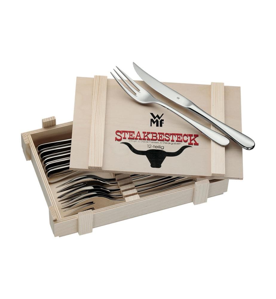 Set de couverts à steak, 12 pièces
