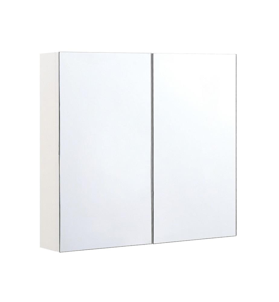 Armoire de toilette murale NAVARRA 80 cm 70 cm Blanc