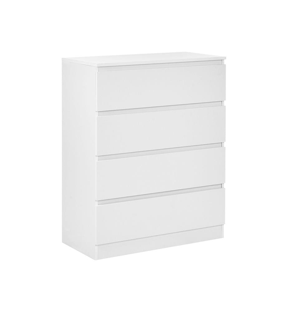 Commode à 4 tiroirs WINNIPEG Blanc