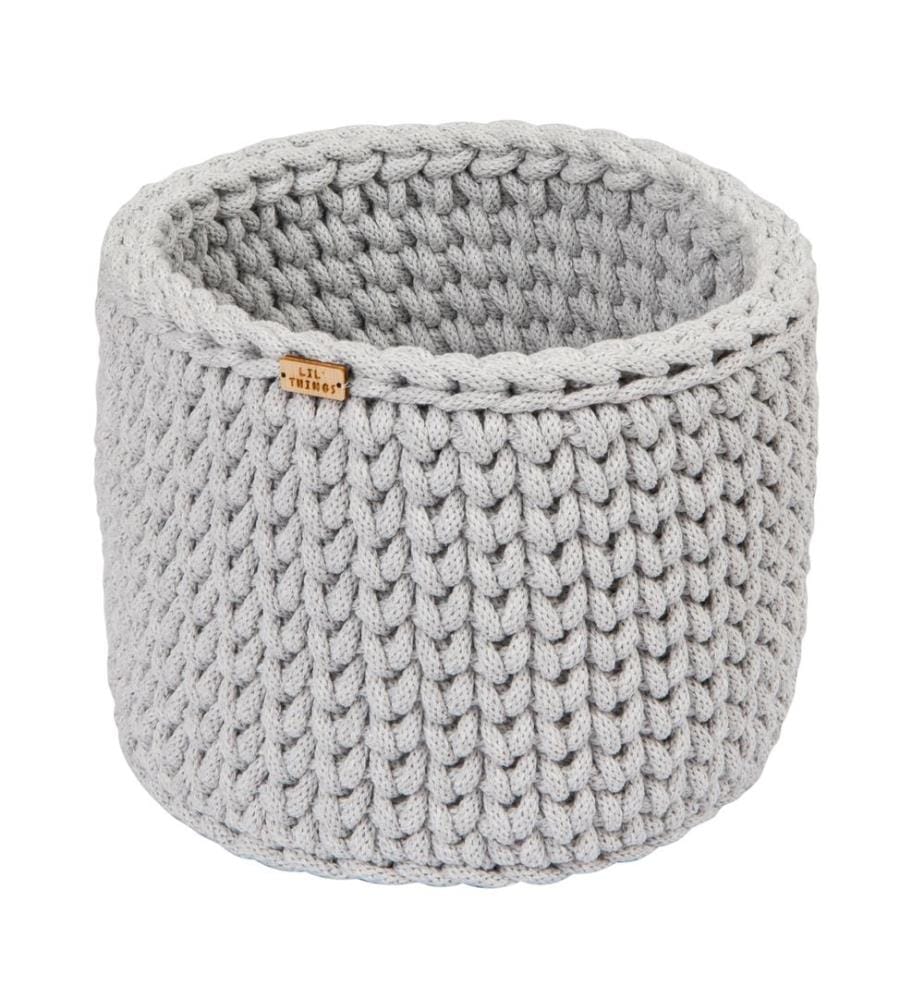 Petit panier gris