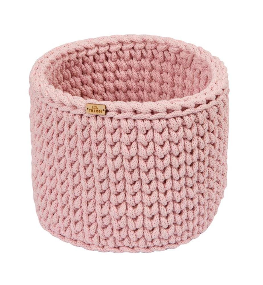 Petit panier rose