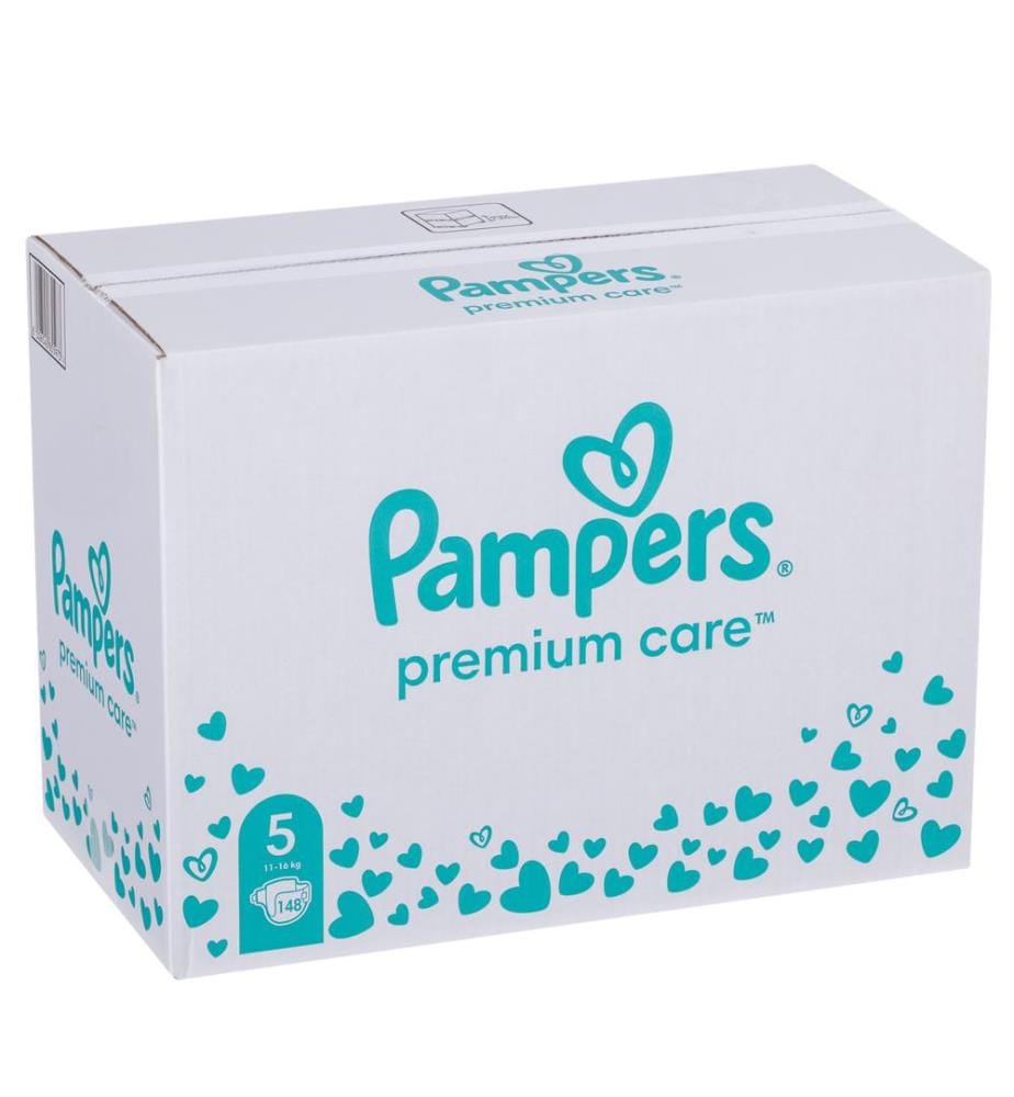 Pampers Premium Care Taille 5 148 pièces
