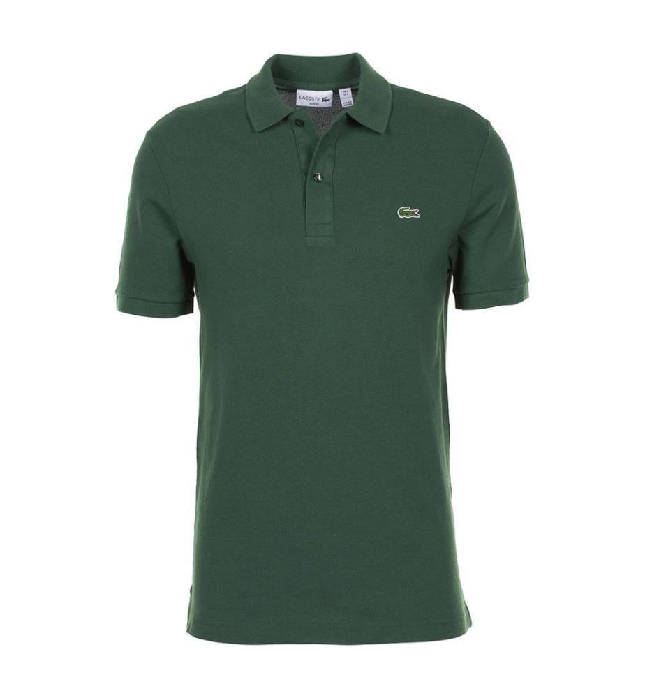 Polo Slim Fit coton piqué Homme - Vert