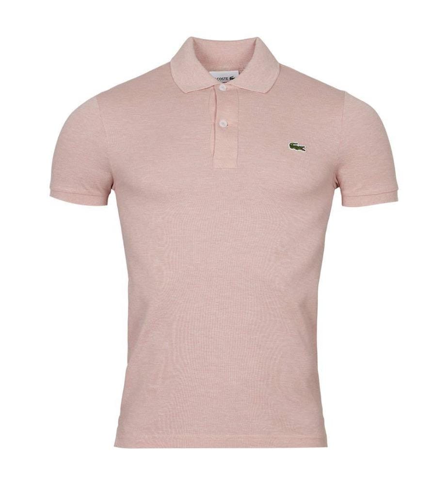Polo Slim fit Petit Piqué - Rose Clair
