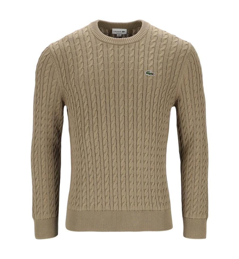 Pull torsadé - Marron