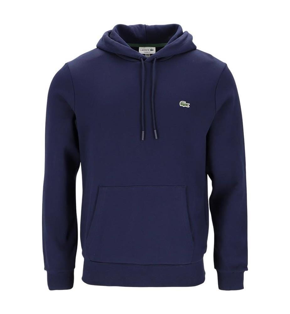 Sweat à capuche en polaire - Marine