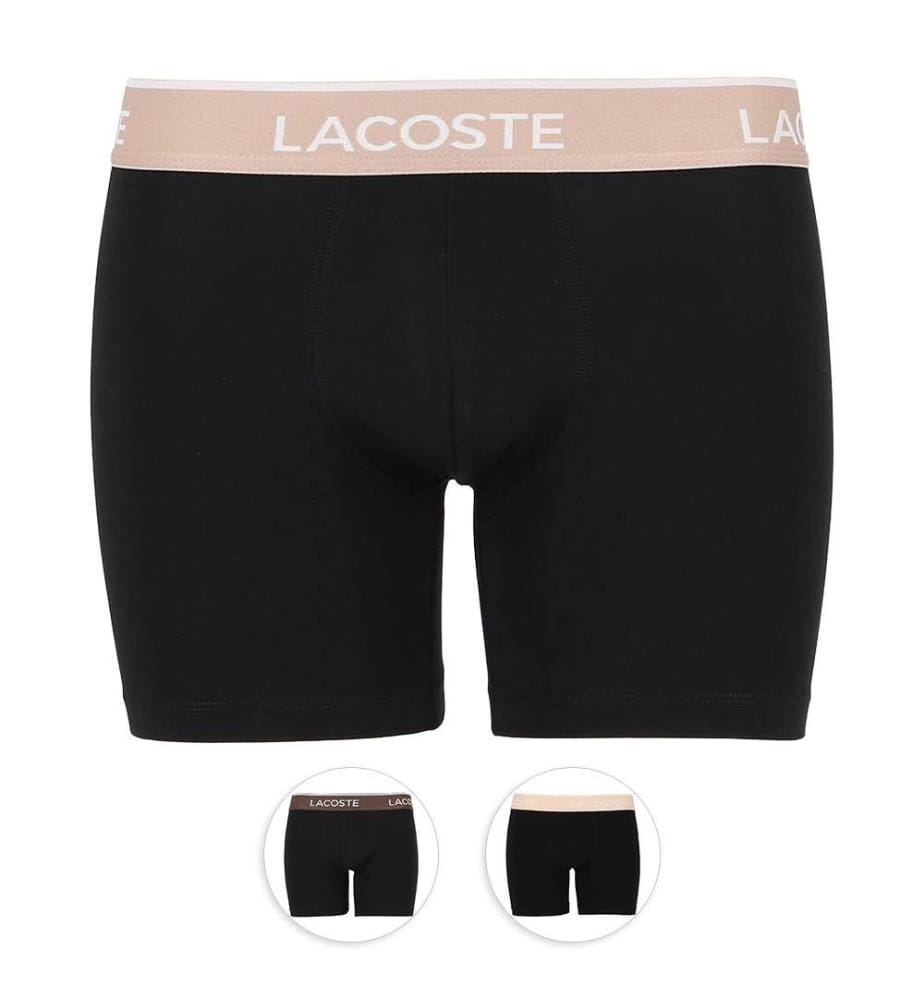 Pack de 3 Boxers Longs Coton Stretch - 3 Coloris