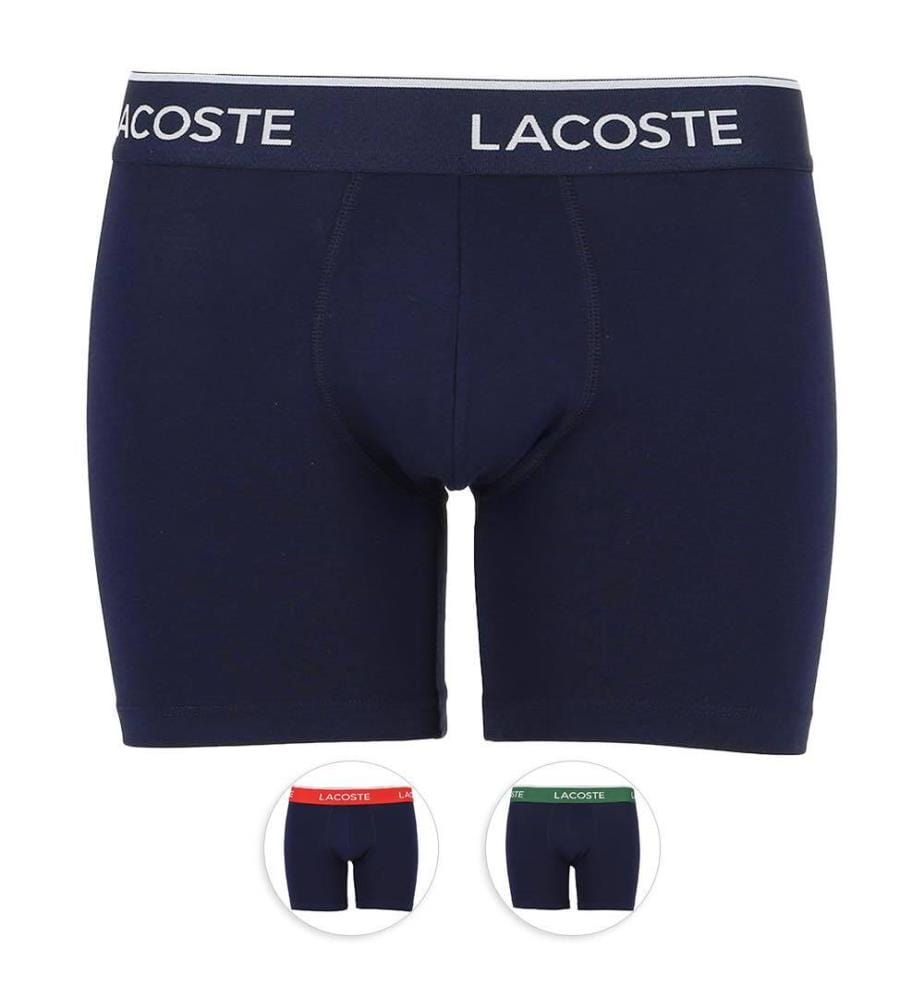 Pack de 3 Boxers Longs Coton Stretch - 3 Coloris