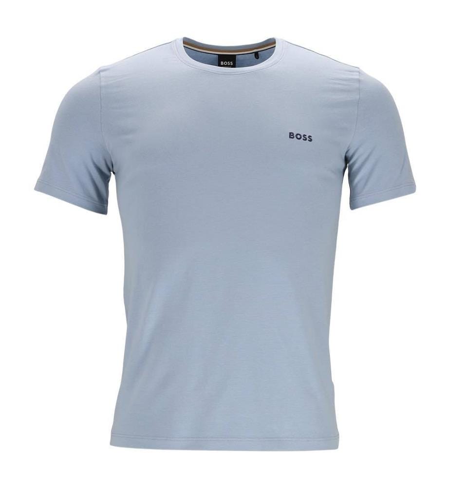 T-shirt Homme Hugo Boss Bleu Marine 100% Coton - Taille S - Occasion Très Bon état