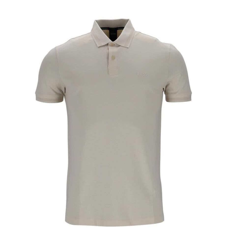 Polo en coton piqué coupe classique - Blanc