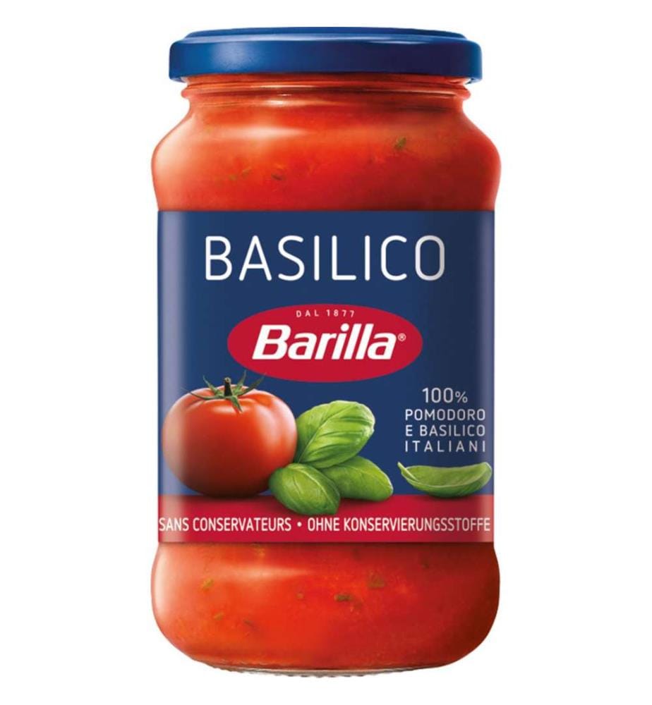 6x Barilla Sugo Basilico - 400g