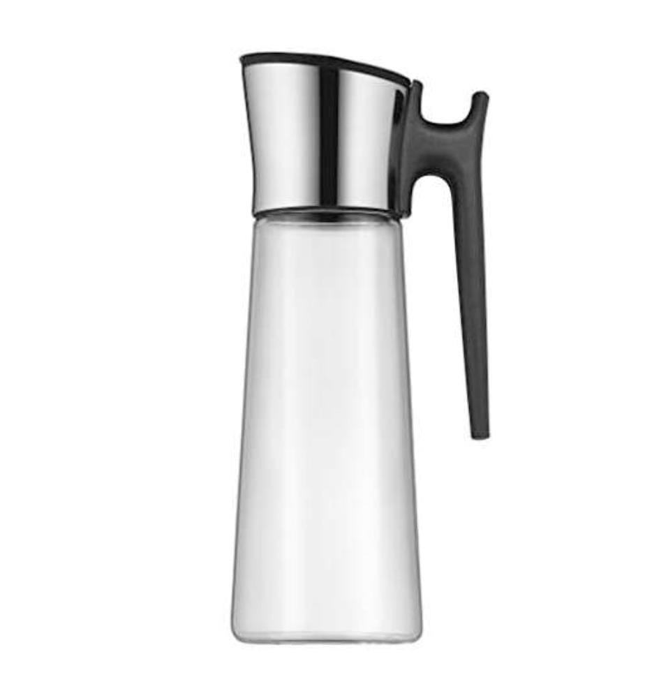 Basic Carafe à eau - avec poignée et couvercle basculant,1,5 l - 31 cm