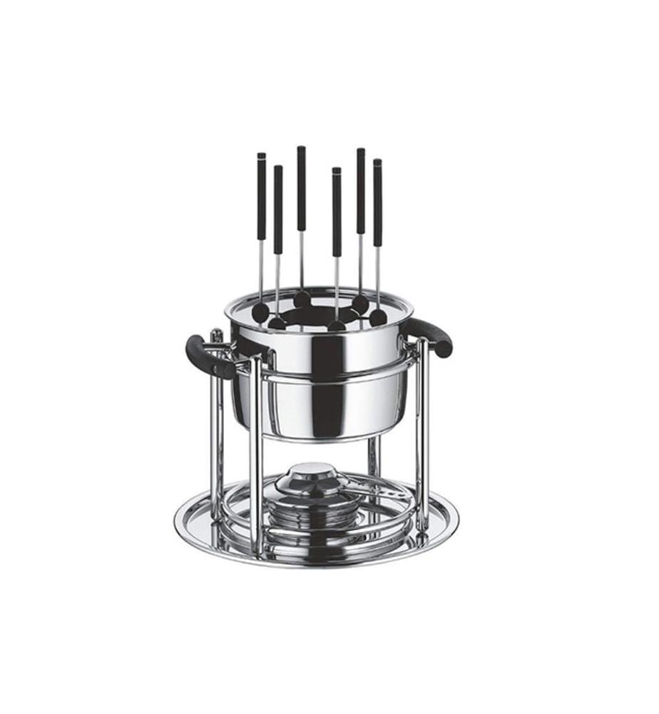 Set Fondue 11 Pièces - Argenté