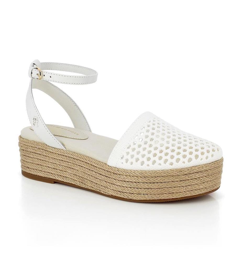Espadrilles à Plateforme - Blanc