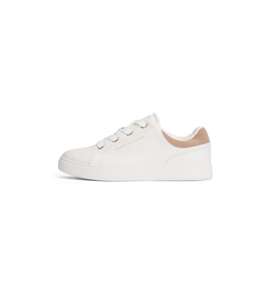 Baskets Casual Cupsole - Blanc et Beige