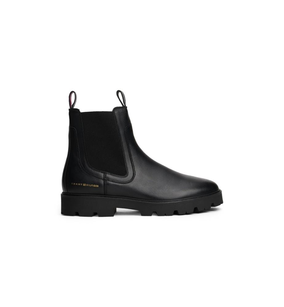 Bottines Chelsea en Cuir - Noir