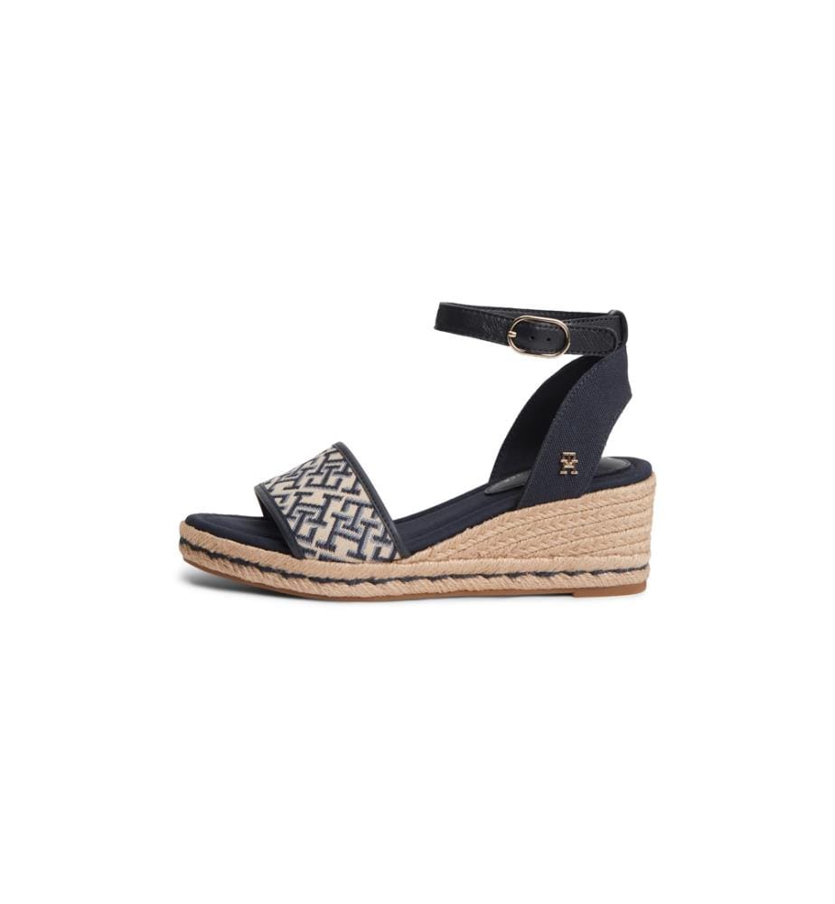 Espadrilles en Jacquard - Marine et Beige