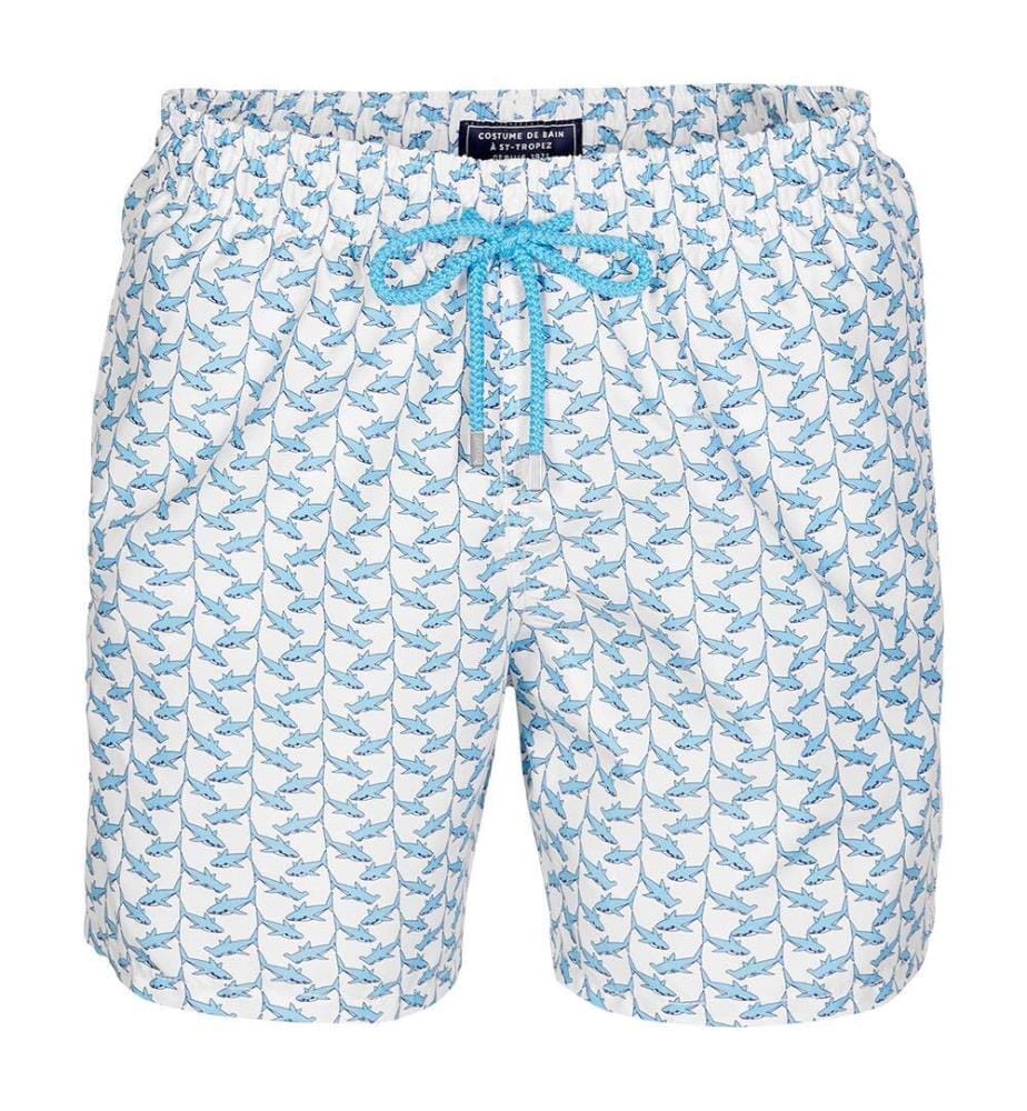 Short de Bain Moorea - Blanc