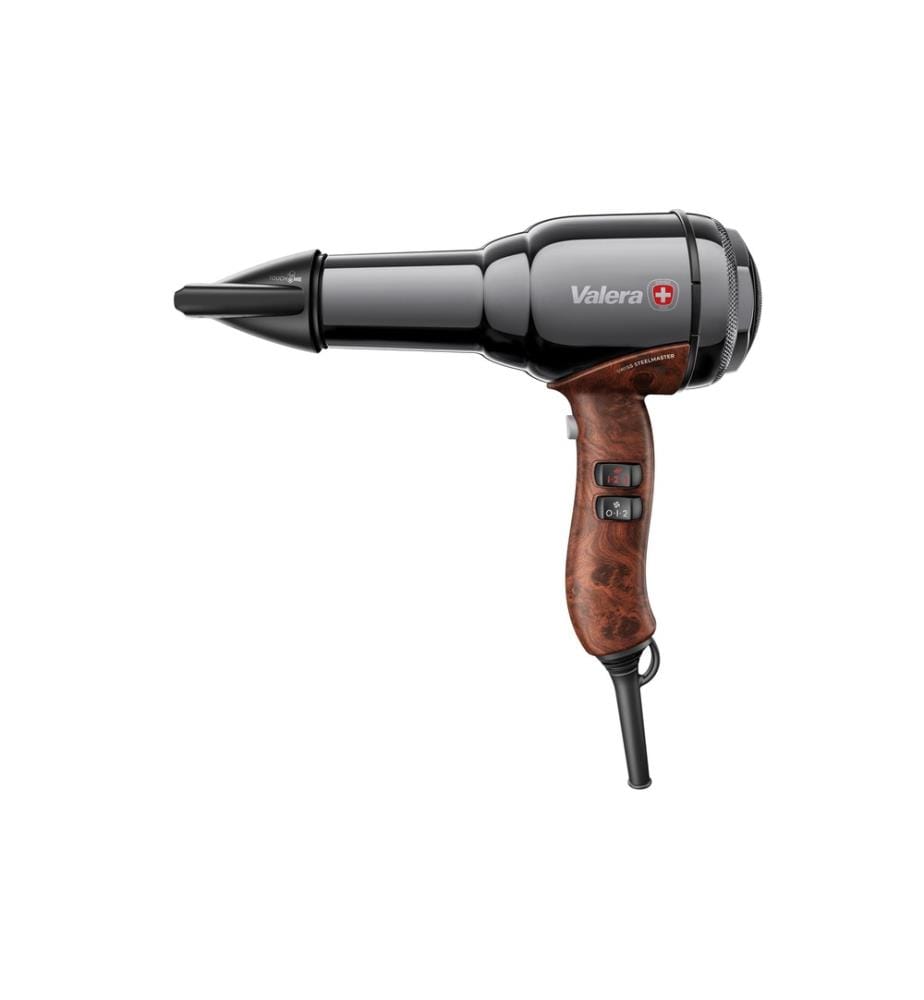 VALERA - Sèche-cheveux professionnel Swiss Steel-Master Black Chrome