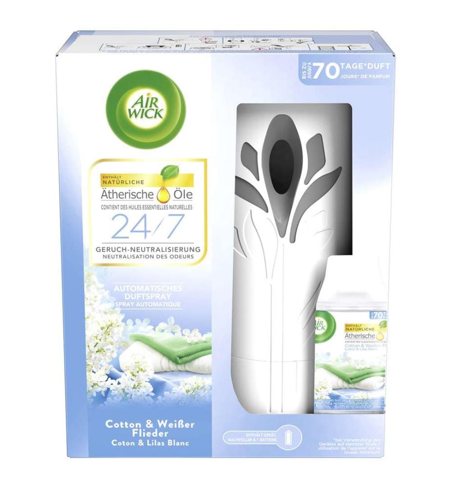 Freshmatic Starter - Set Cotton & Lilas blanc
