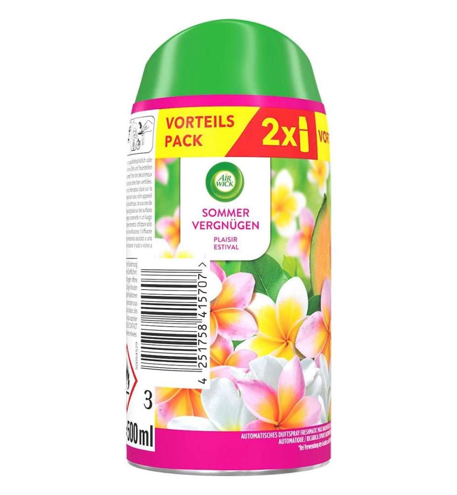 Recharge Freshmatic Duo Plaisir d'été 2x250ml