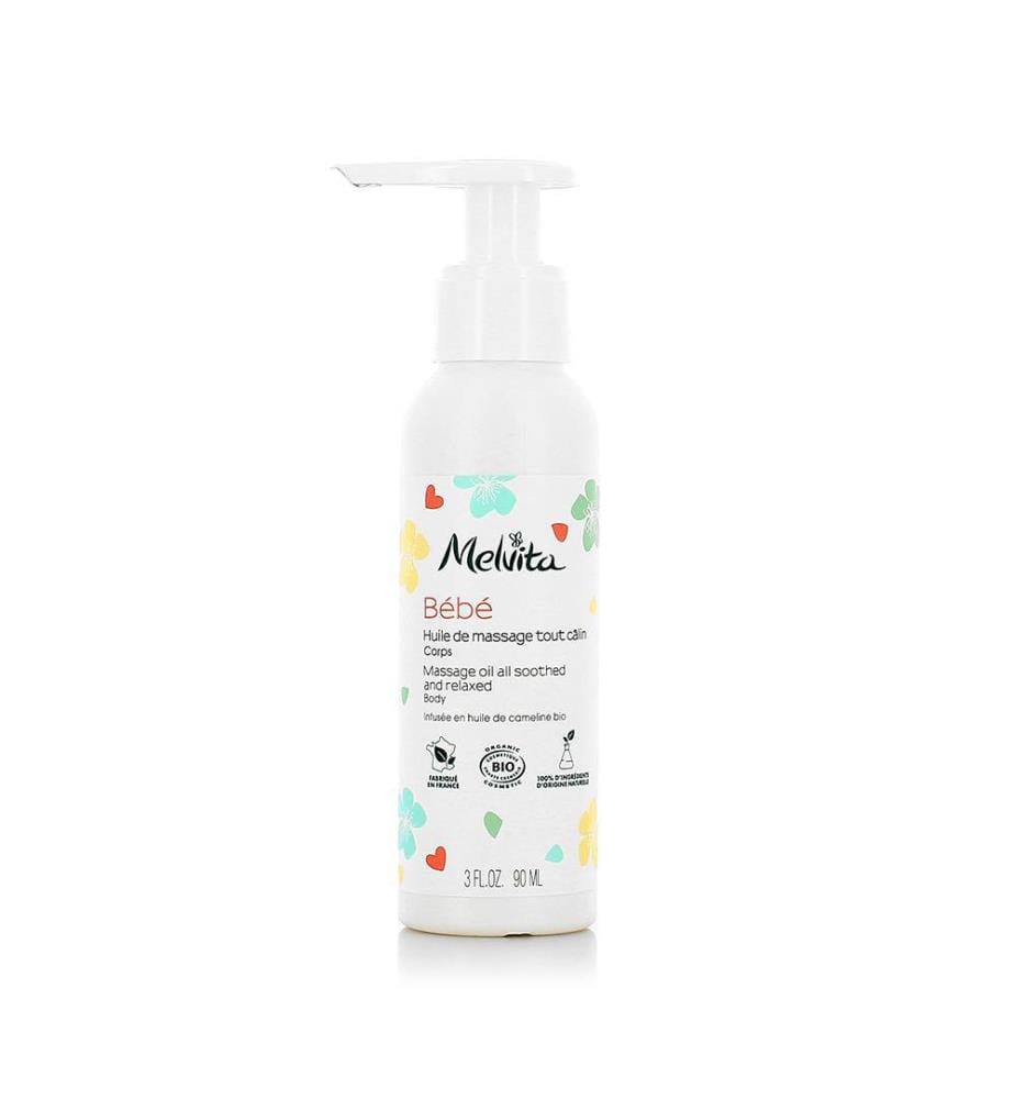 Huile de massage bébé BIO cameline - 90 ml