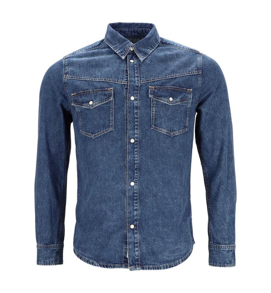 Chemise en jean - Bleu