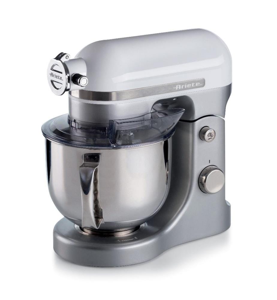 Robot de cuisine - Moderna - Blanc 11 vitesses, 5L (1,4Kg de pâte), 65dB, 1600W