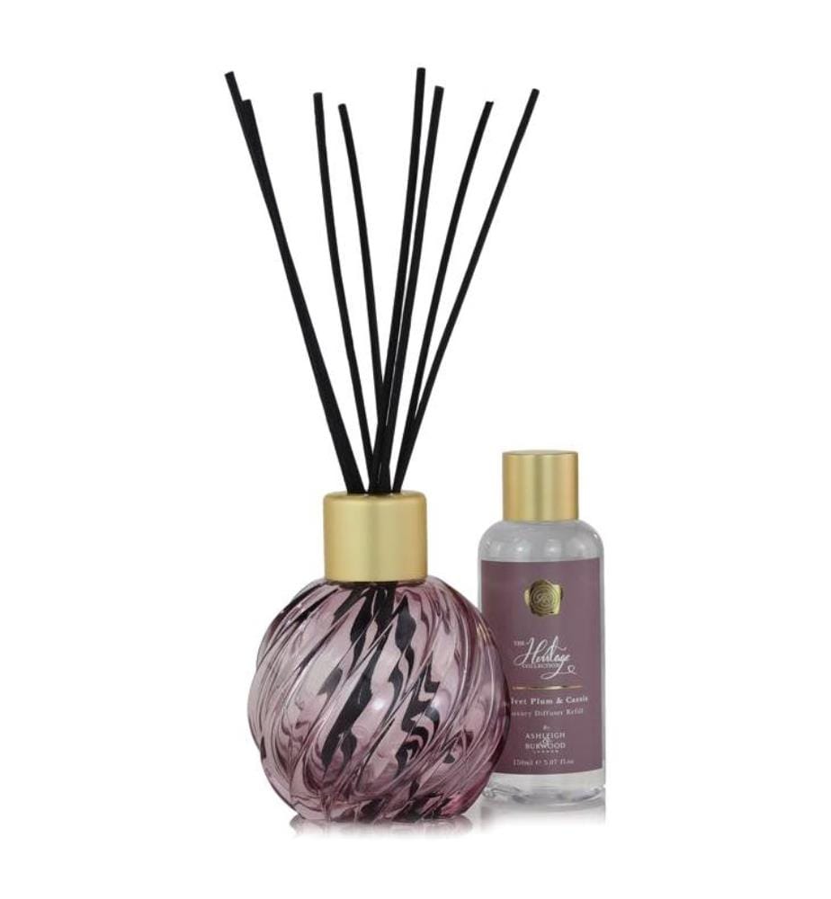 Diffuseur de Parfum Mauve Spiral Velvet Plum Cassis - 150 ml