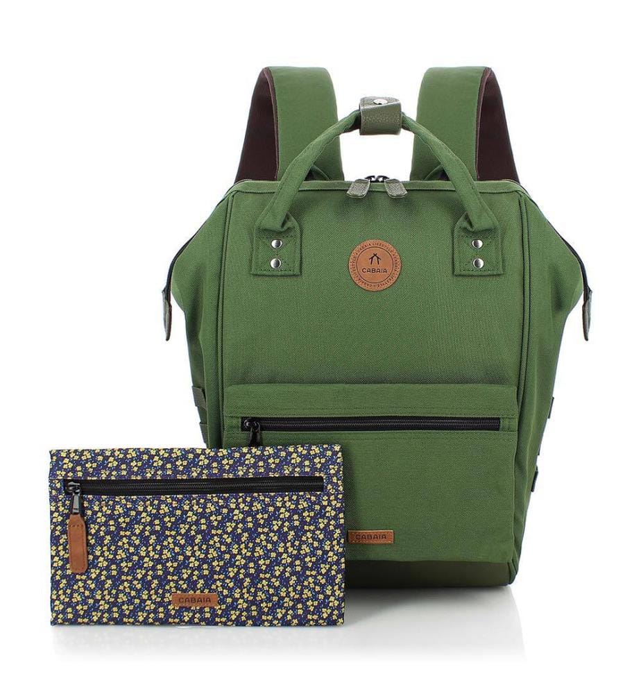 Sac à Dos avec 2 Pochettes Interchangeables Adventurer Medium 18 L Seoul - Kaki