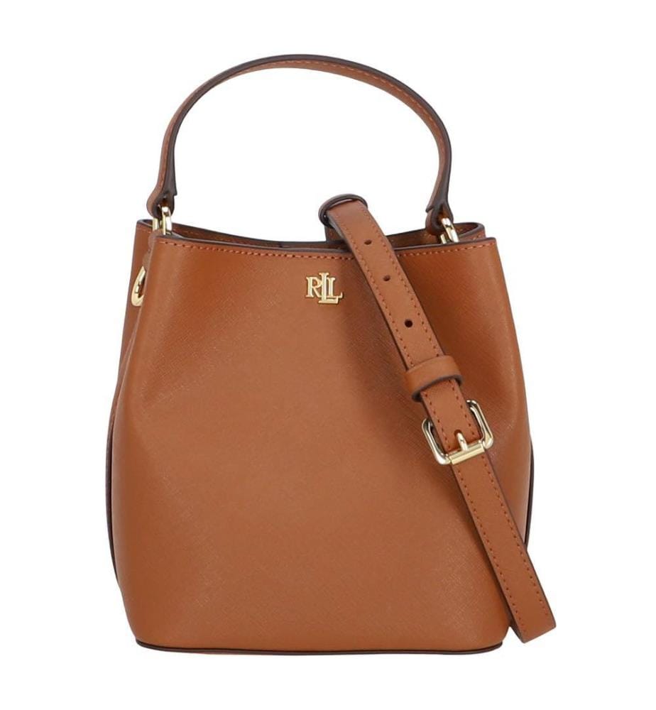 Sac seau Reese petit modèle à hachures - Lauren & Tan
