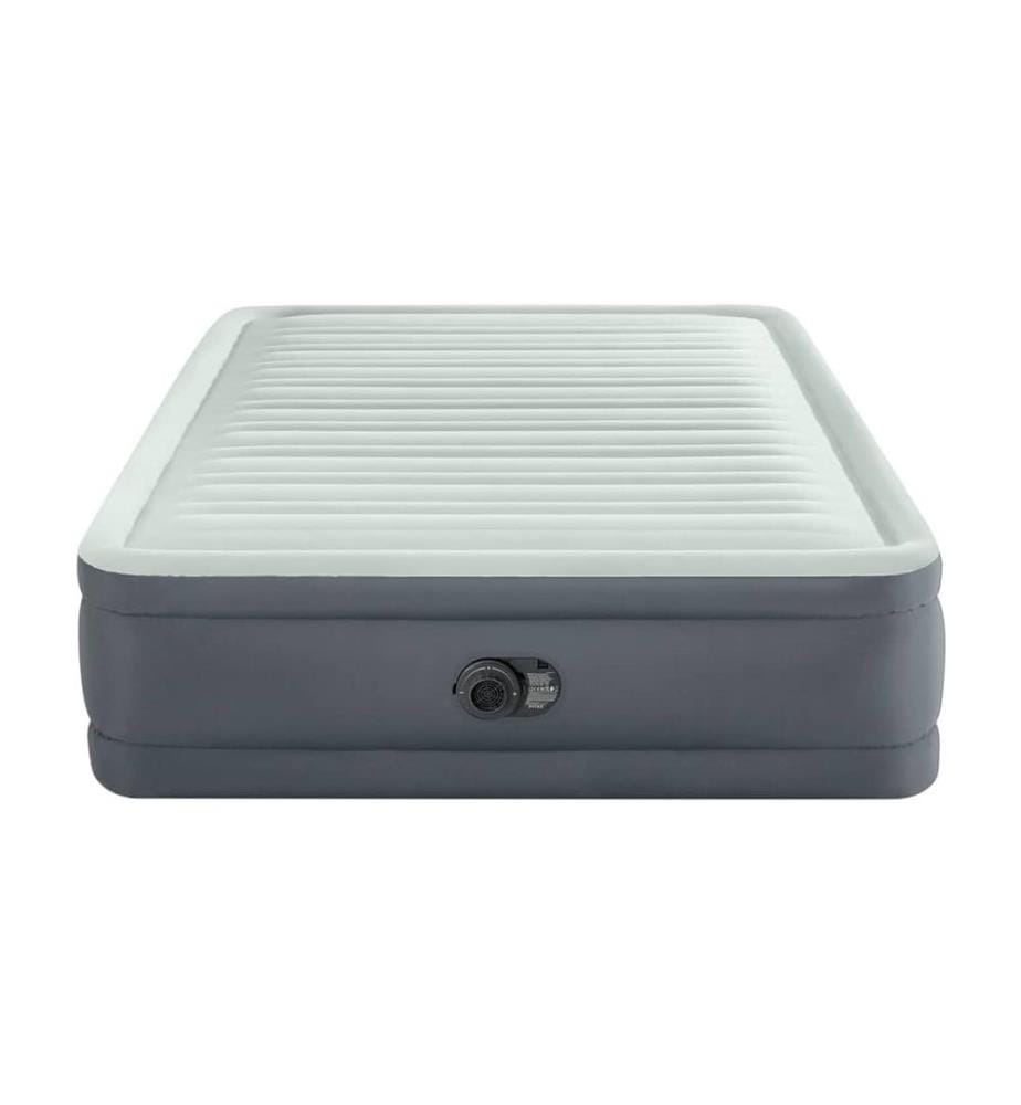 Lit Gonflable PremAire Queen Size 152 x 203 x 46 cm - Blanc et Gris