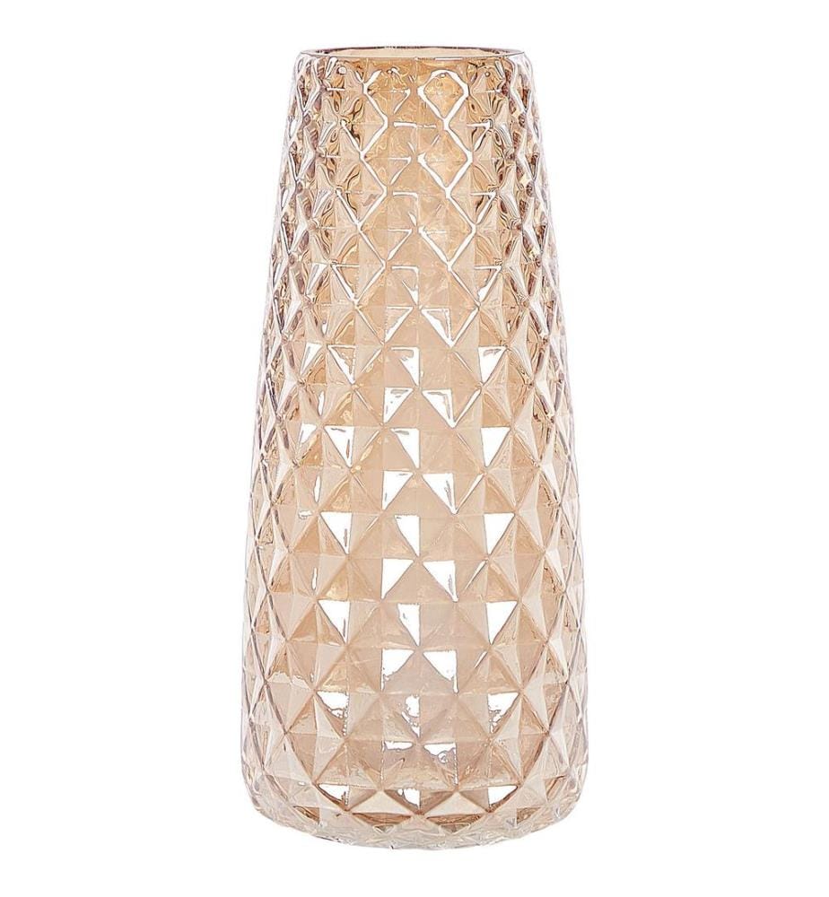 Vase à fleurs PACHEIA Verre 23 cm Orange