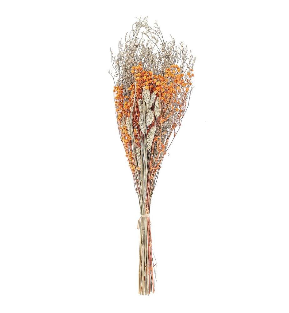 Bouquet de fleurs séchées CERCEDILLA 65 cm Orange