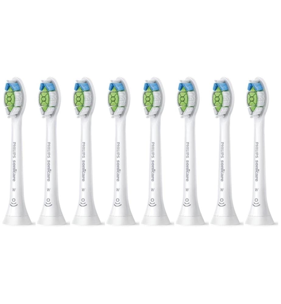 PHILIPS - Tête de brosse à dents Sonicare W2 Optimal White HX6068/12 8 Pièce/s