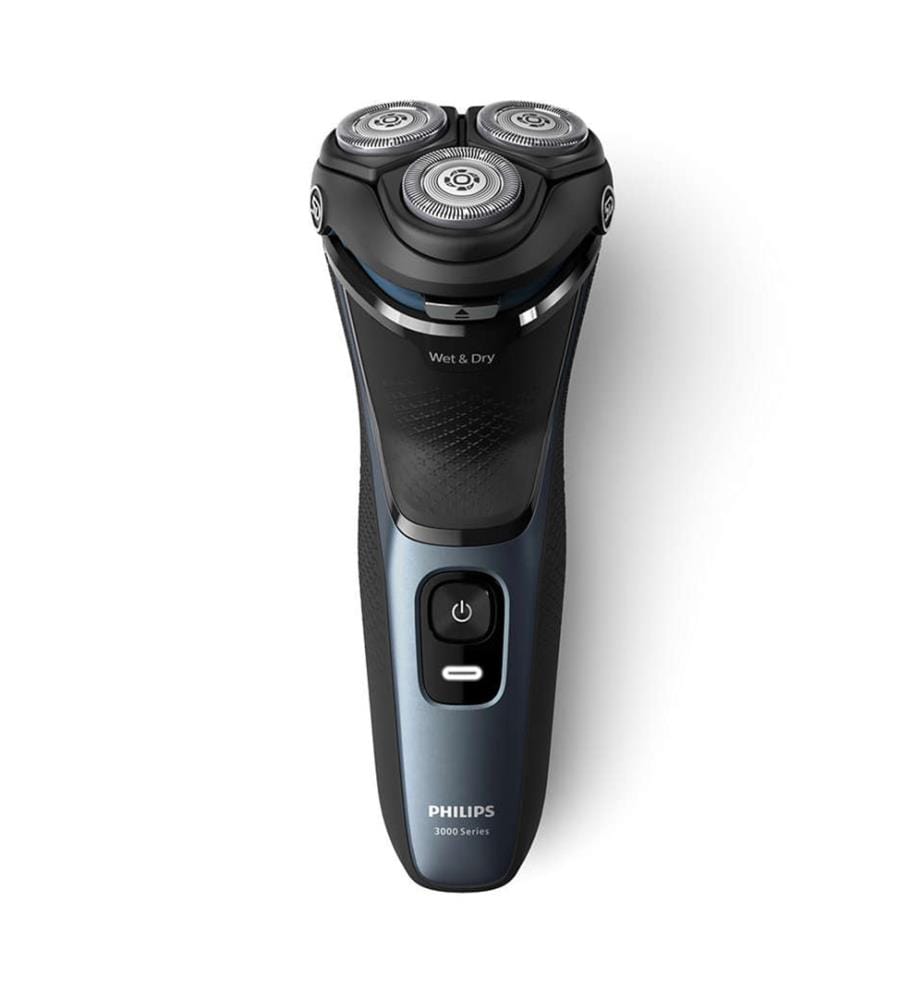Rasoir électrique 100 % étanche Shaver 3000 Series Bleu Foncé S3144/00