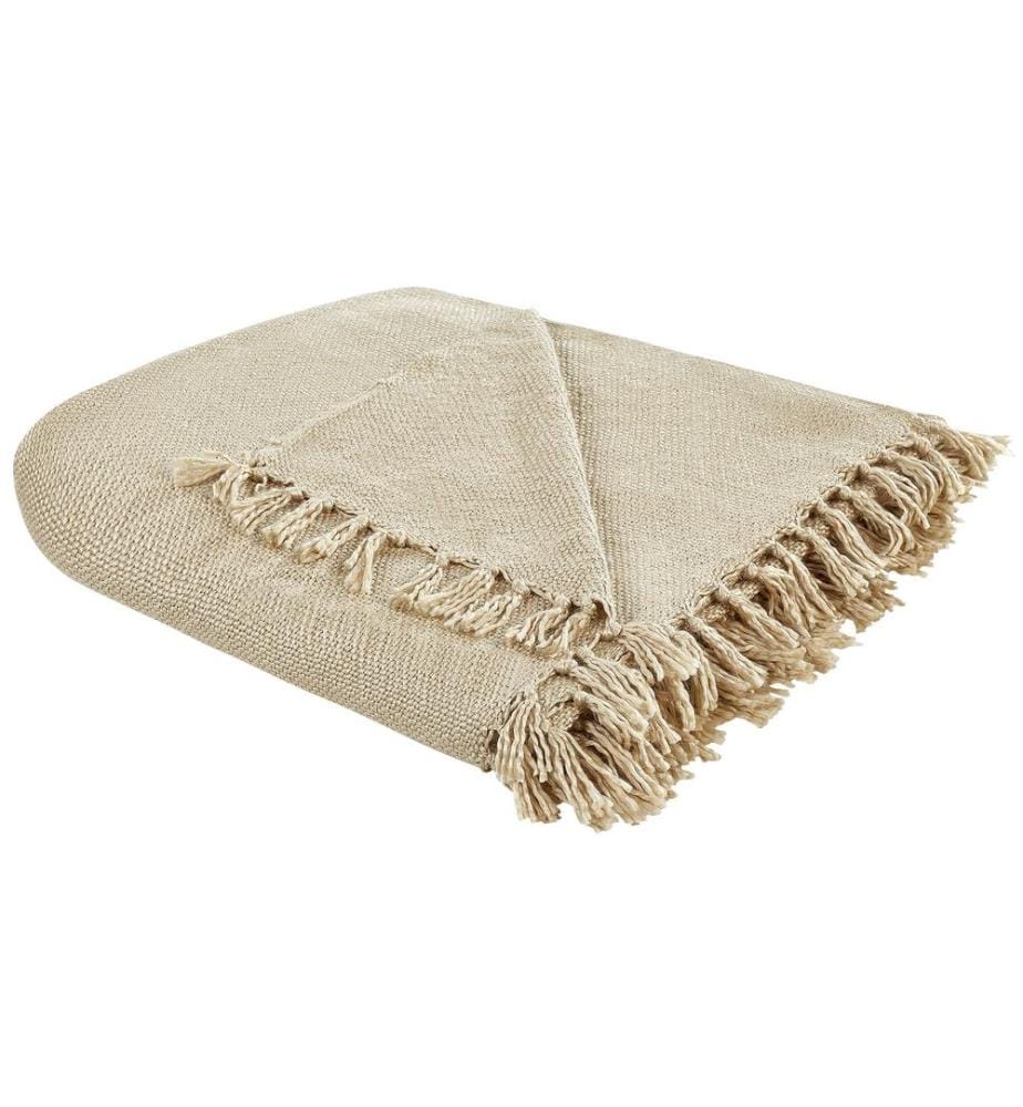 Couverture CHAOHANI Tissu 150 x 200 cm Beige