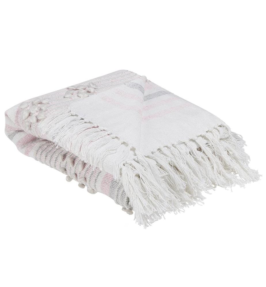Couverture KAMAN Tissu 125 x 150 cm Rose