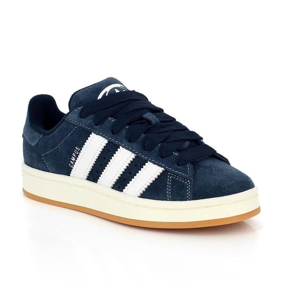 Baskets Campus 00S - Blanc et Marine