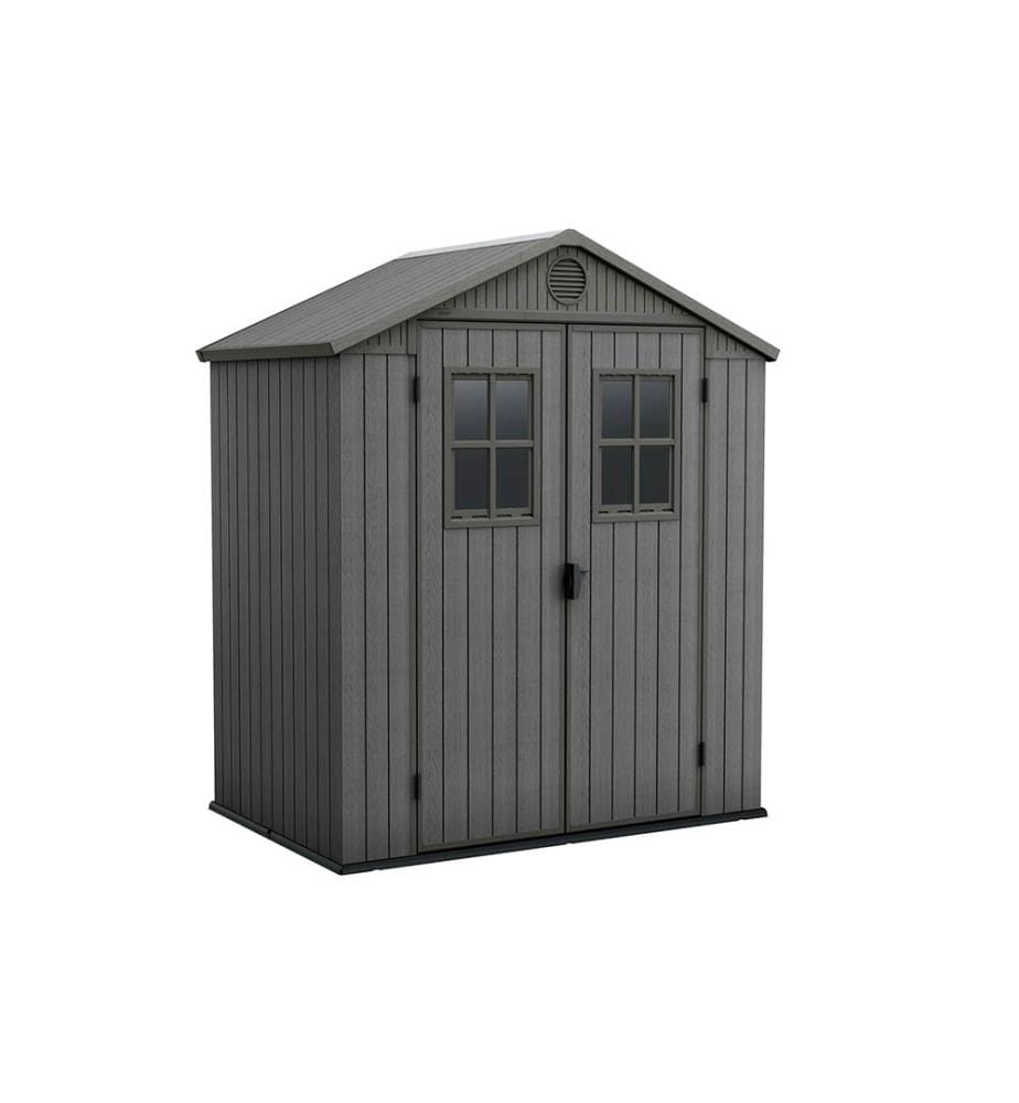 Maison de jardin Darwin 6x6 avec fenêtres - 183 x 183 x 221 cm