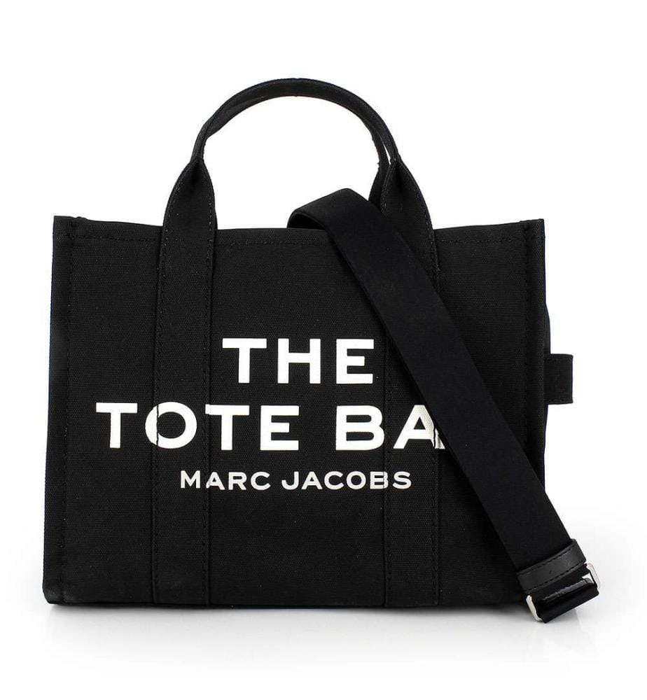 The Canvas Medium Tote Bag - Noir