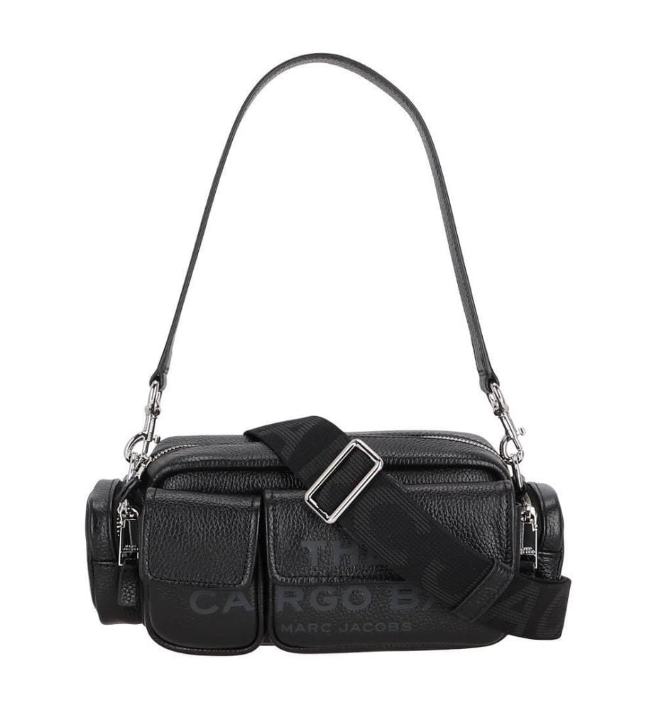 The Leather Cargo Bag - Noir